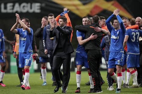 Rangers Reach Europa League Last 16 As Steven Gerrards Side See Off Braga London Evening Standard