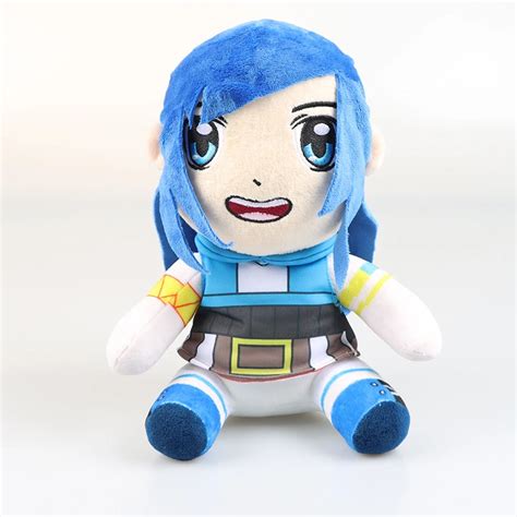 Itsfunneh Funneh The Krew Plush Anime Doll Blue Hair 10 Rare Plushie