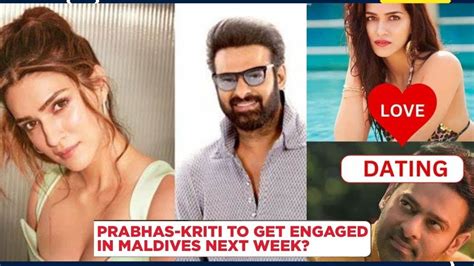 Kriti Sanon And Prabhas To Get Engaged Next Week In Maldives And Make Their Relationship Official