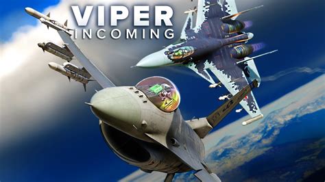 F 16 Viper Vs Su 33 Flanker Dogfight Dcs World Youtube