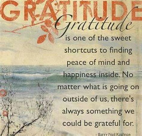 Gratitude