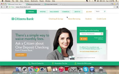 Citizens Bank Secure Online Banking Personal Finance - businesser gambar png
