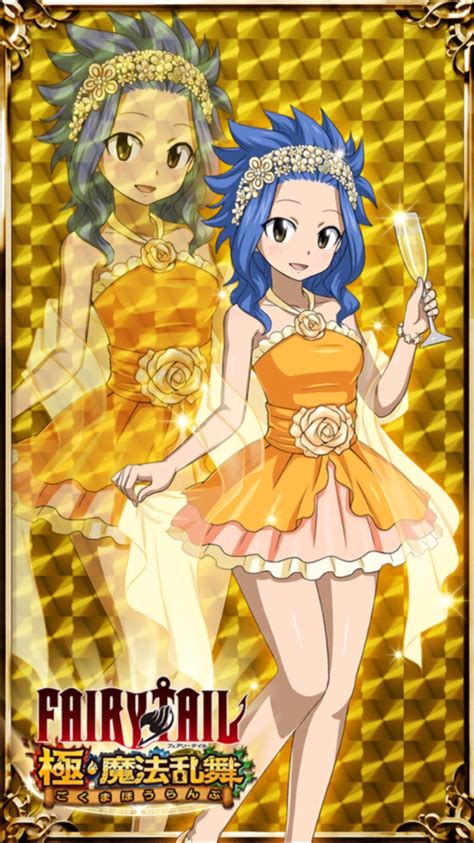 Fairy Tail Ultimate Dance Of Magic Levy Mcgarden Fairy Tail