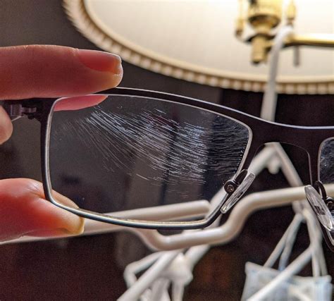 Weird Cracks on Eyeglass Lenses - ReVision Optometry