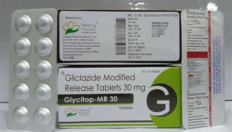 Gliclazide Modified Release Tablet 30 Mg Packaging Size 1 10 Tablets At Rs 96 Stripe In Nagpur