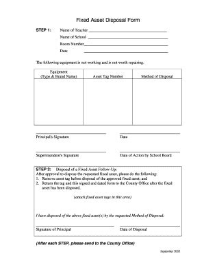 Property Disposal Form Fill And Sign Printable Template Online