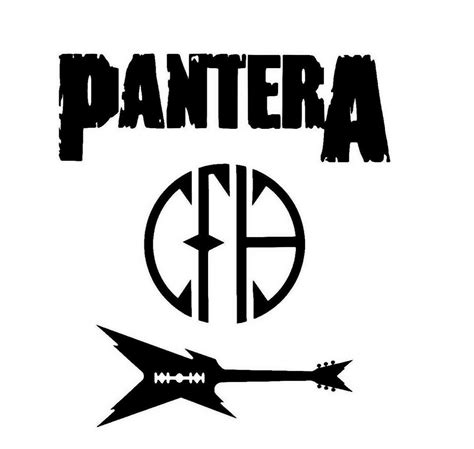 Pantera Logo And Multi Style Decals Windows Cars Walls Laptops Phones