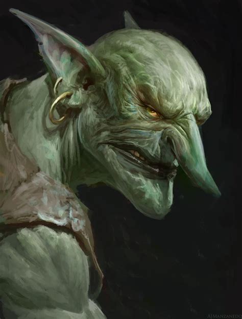 Goblin By Manzanedo Goblin Art Goblin Fantasy Monster