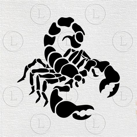Scorpion Svg Scorpion Vector Graphics Scorpion Svg For Etsy