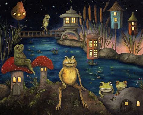 Frogland By Leah Saulnier The Painting Maniac Painting Frog Art Art