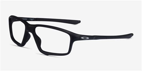 oakley crosslink zero rectangle satin black frame glasses for men eyebuydirect canada