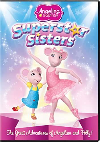Angelina Ballerina Superstar Sisters Ws Dol Dvd Region 1 Ntsc