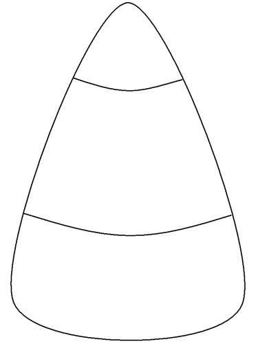 Cute Candy Corn Coloring Pages | Candy corn crafts, Candy corn