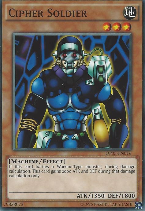 These official us army playing cards are made by bicycle and contain the mascot of the us army on the cards; Cipher Soldier | Yu-Gi-Oh! | FANDOM powered by Wikia