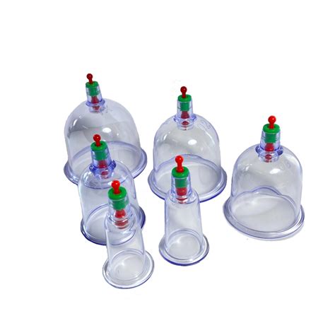Disposable Plastic Massage Vacuum Suction Cups Hijama Cupping Set China Hijama Cupping Sets