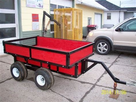 Build an ATV Tub Trailer with a Walking Beam Suspension - YouTube