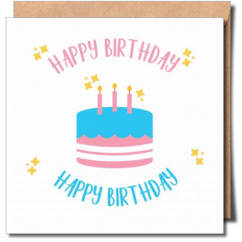 Happy Birthday Transgender Greeting Card