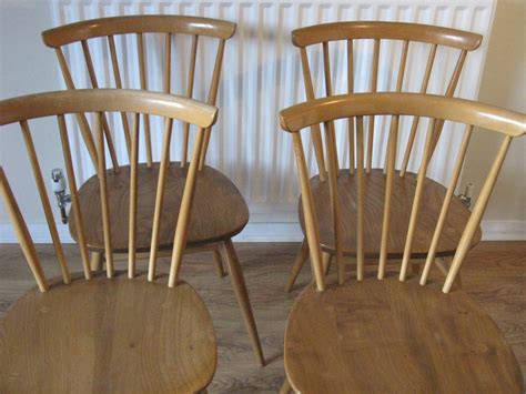 | browse our daily deals for even more chairs └ furniture └ home & garden all categories antiques art automotive baby books business & industrial cameras & photo cell phones. Antiques Atlas - Ercol Retro Dining Chairs Golden Dawn