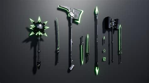 Sci Fi Melee Weapons In Weapons Ue Marketplace