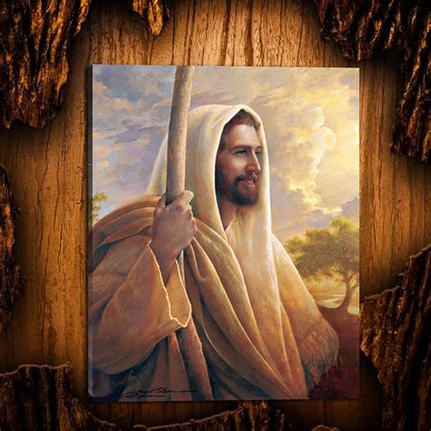 You can also download hd background in png or jpg, we provide optional. 2018 Jesus Christ Lds Greg Olsen,Home Decor HD Printed ...