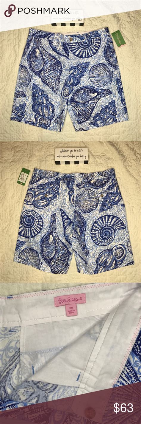🆕 Lilly Pulitzer Mens Beaumont Shorts 38r Lilly Pulitzer Lilly