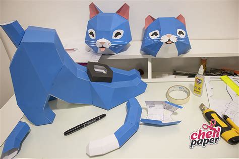 Paper Models Kittens Cutest Packaging Design Origami Diy Creations
