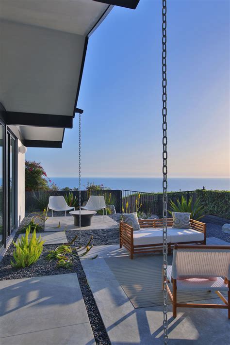 Ocean View Outdoor Space In Luxury Home Outdoor Patio Backyard Patio