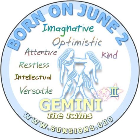 June 2 Birthday Horoscope Personality Sun Signs June 5 Zodiac July