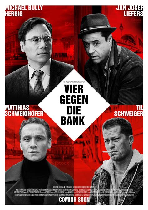 Vier gegen die bank ist eine deutsche kriminalkomödie von wolfgang petersen, die am 25.dezember 2016 in die deutschen kinos kam. Vier gegen die Bank - Home Video Packaging Design - The ...