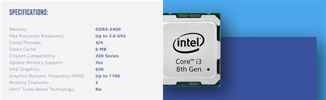 Intel Core I3 8100 4 Cores Turbo Unlocked Lga1151 Tray Cs Net Games