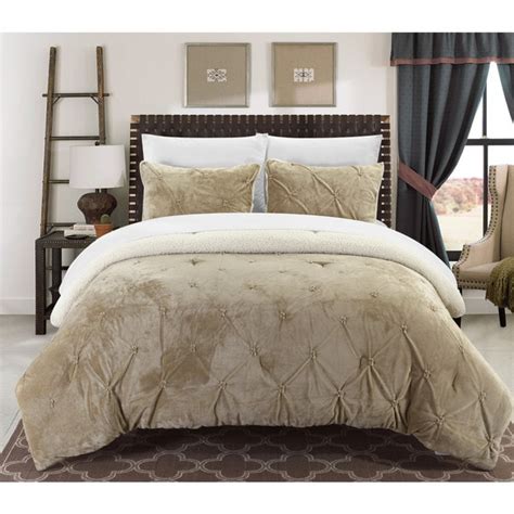 Shop Chic Home Kaiser 7 Piece Comforter Ultra Plush Micro Mink Bedding