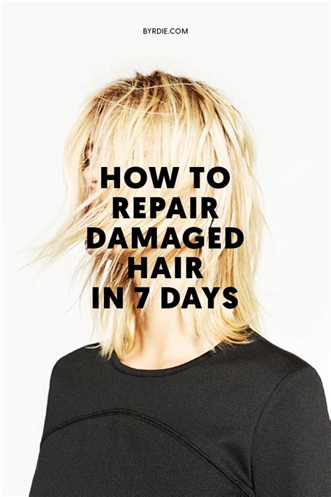 If your hair has already been exposed to uv rays,. How to Fix Dry, Damaged Hair in a Week or Less | Damaged ...