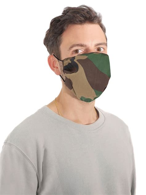 Reusable Washable Cloth Face Cover Camo Camouflage Mask Handmade In Usa