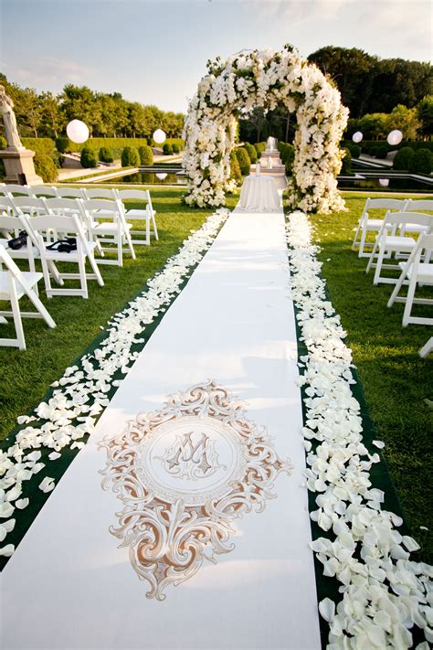 The Path To The Ceremony Wedding Ceremony Decorations Outdoor Wedding