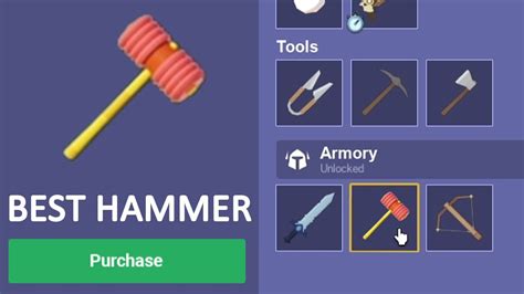 New Toy Hammer Is The Best Weapon In Roblox Bedwars Youtube