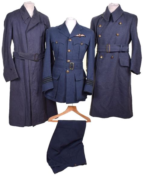 Ww2 Royal Air Force Wing Commanders Pilots Uniform Grouping