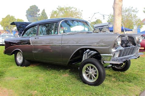 56 chevy gasser by drivenbychaos on deviantart hot rods cars muscle chevy classic cars