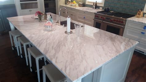 Add White Carrera Marble Countertops To Your Kitchen