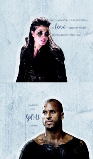 lincoln and octavia the 100 tv show photo 37056713 fanpop