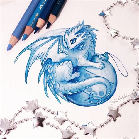 New Year Dragon By Alviaalcedo Cute Dragon Drawing Dragon Artwork