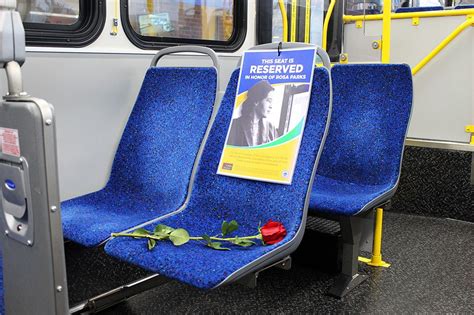 Public Transit System Honors Rosa Parks With Open Seat On Every Bus