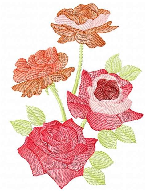 Rose Free Embroidery Design 28 Free Embroidery Designs Links And
