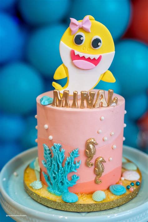 I made this cake for my daughter, stevie's second birthday because like most. Kara's Party Ideas Baby Shark Birthday Party | Kara's ...