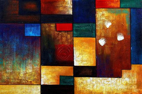 Abstract Oil Painting Modern Contemporary Art House Wall Deco By Emma