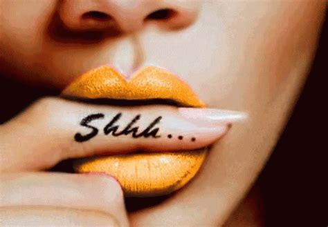 Shh Shhh GIF Shh Shhh Lips Discover Share GIFs