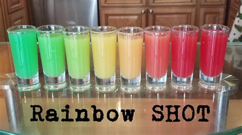 How To Make The Rainbow Shot Youtube