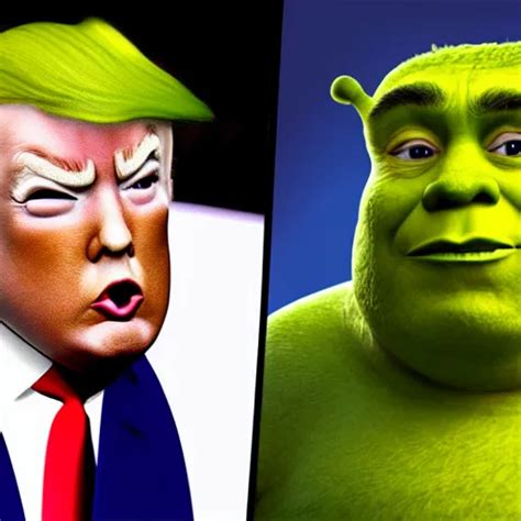 Donald Trump As Shrek Stable Diffusion Openart
