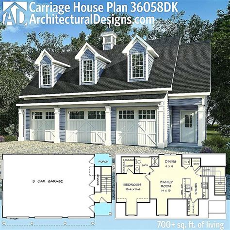 Search our collection of carriage house style garage plans today! 4 car garage apartment plans house plan new plans 4 car garage apartment floor best… | Garage ...