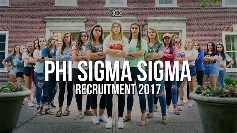 Phi Sigma Sigma Illinois Recruitment Video 2017 Youtube