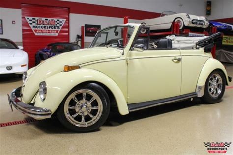 1970 Volkswagen Beetle Convertible 64538 Miles Classic Cars For Sale